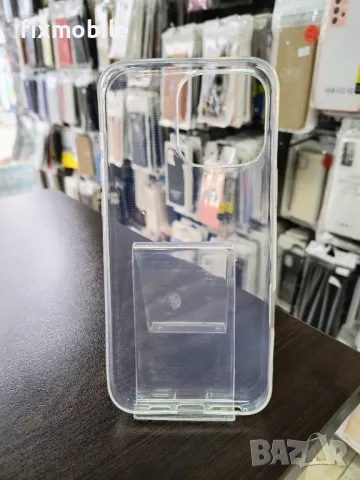 Apple iPhone 16 Pro Max Прозрачен силиконов гръб/кейс, снимка 4 - Калъфи, кейсове - 48319010