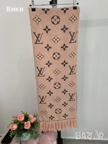 Шал плетиво Louis Vuitton, снимка 4 - Шалове - 48981180