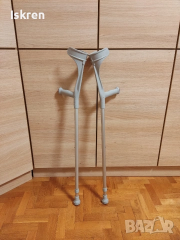 Подлакътни патерици тип канадка, снимка 2 - Патерици - 53360246