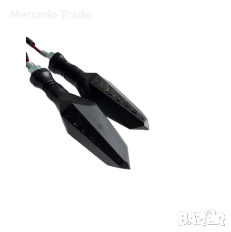 К-т мигачи мото Mercado Trade, PVC, С бягащ мигач, LED, 12V, снимка 2 - Аксесоари и консумативи - 49907295
