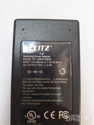 AC DC адаптер  24V 4A, снимка 4 - Друга електроника - 54011773