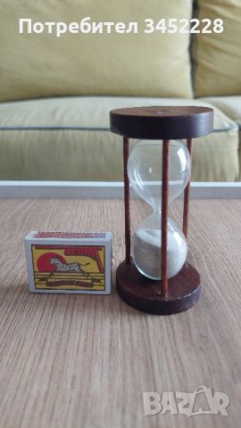 часовник пясъчен, снимка 3 - Антикварни и старинни предмети - 46408014