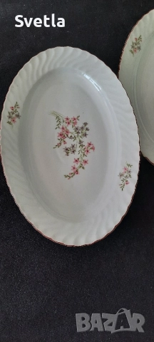 сервиз - френски "Дуралекс" - 6 бр., сервиз за кафе и 2 плата, снимка 6 - Чинии - 51092794