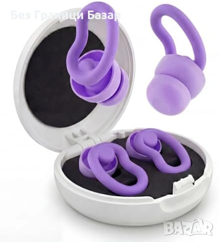 Нови Силиконови Шумопотискащи тапи за уши 30 dB за сън пътуване и работа