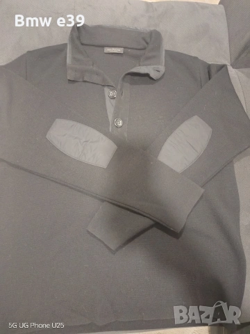 Черна блуза Phil Petter , снимка 4 - Блузи - 53312791