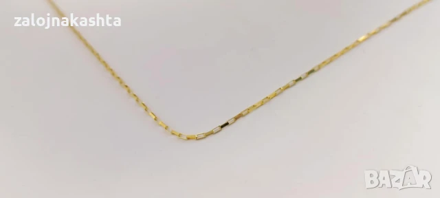 Нов -Златен синджир-1,34гр/14кр, снимка 3 - Колиета, медальони, синджири - 51338919