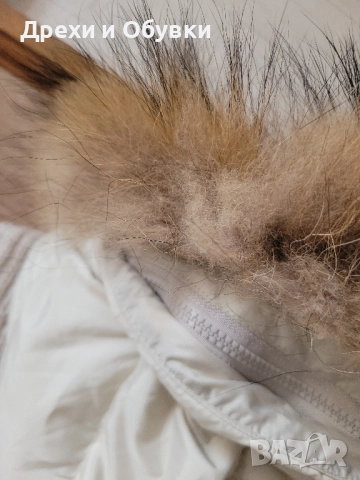 Зимно яке с естествен косъм и гъши пух , снимка 15 - Якета - 52168421