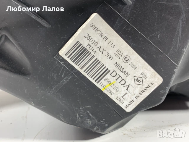 Десен фар Nissan Micra K12 (03-10)г. , снимка 4 - Части - 51026056