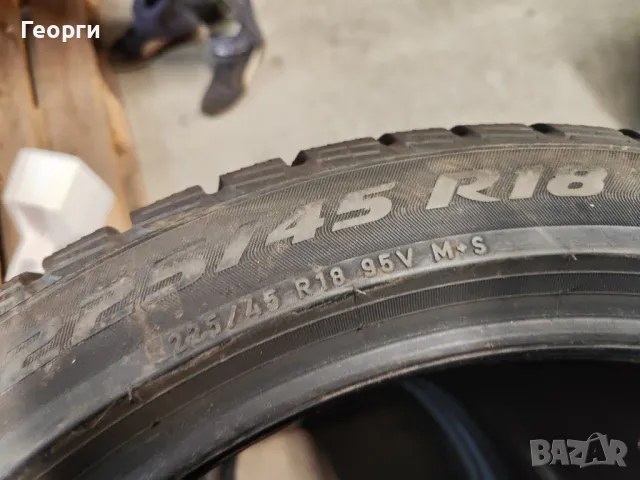 2бр.зимни гуми 225/45/18 Pirelli, снимка 4 - Гуми и джанти - 48310097