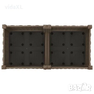 vidaXL Повдигната леха, 80x40x23 см, полипропилен*SKU:316512, снимка 2 - Други - 48056506