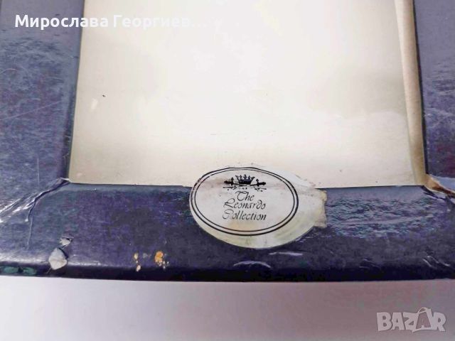 Английско ръчно огледалце от месинг с красив гръб с пеперуди в оригиналната си кутия , снимка 6 - Антикварни и старинни предмети - 44948533