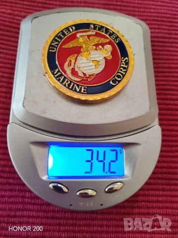 Плакет, монета Корпус на морската пехота на САЩ , снимка 7 - Нумизматика и бонистика - 53855259