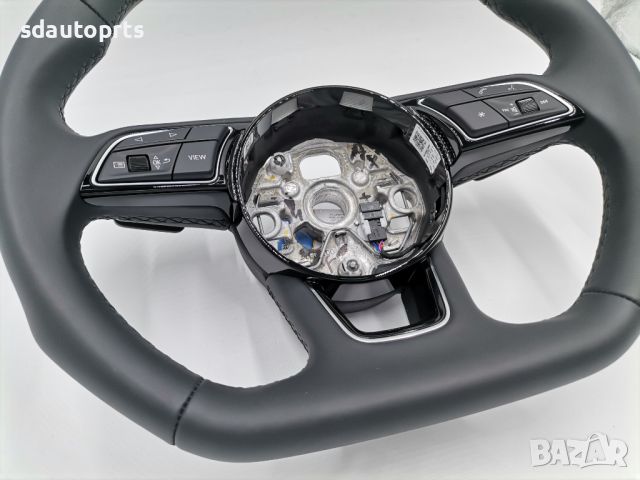 НОВ ОЕ Audi Черен Кожен Мултифункционален Волан A1 GB A3 S3 8Y 82A419091AF , снимка 5 - Части - 45427190