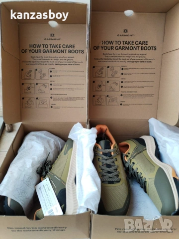 GARMONT 9.81 HI-RIDE - страхотни мъжки маратонки НОВИ 42.5 / 44.5, снимка 12 - Маратонки - 53694537