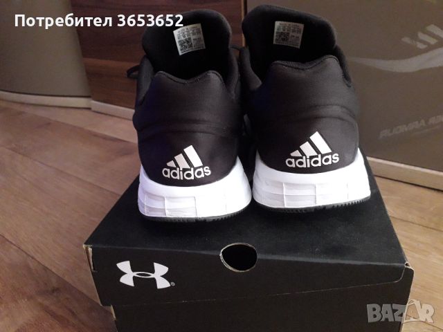 мъжки Adidas duramo 10 с размер 44 и две трети, снимка 3 - Спортни обувки - 46225045