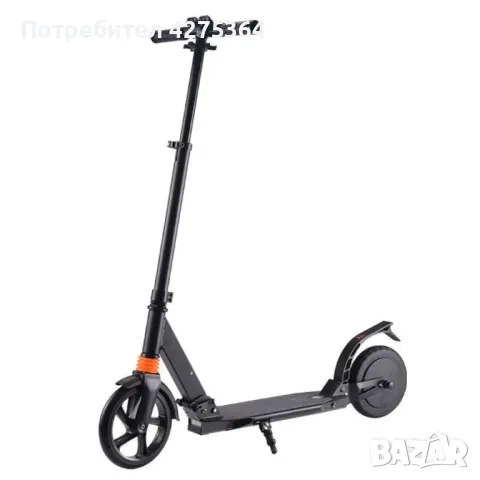 Сгъваема електрическа тротинетка с 8 инча гуми и скорост до 15 км./час SCOOTER5, снимка 3 - Велосипеди - 50299158