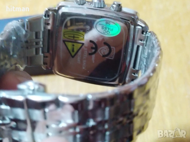 часовник Poedagar Chronograph 30 лв, снимка 5 - Мъжки - 53104126