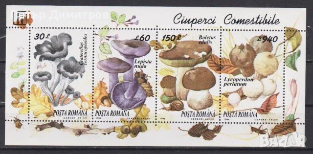 Чист блок Флора Гъби 1994 от Румъния