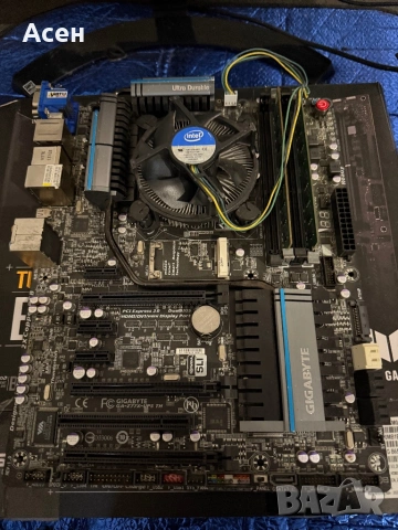 GIGABYTE GA-Z77X-UP5 TH LGA 1155 и процесор Core™ i7-2600 Processor 8M Cache, up to 3.80 GHz