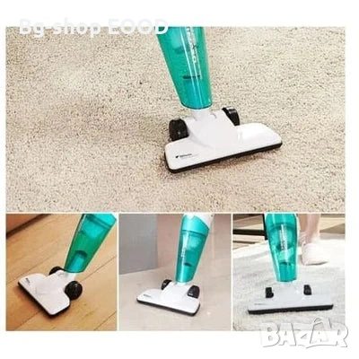 Вертикална прахосмукачка Welora, 2 в 1, Преносима, Мощност 600 W, HEPA филтър, Бял, снимка 2 - Прахосмукачки - 53926583