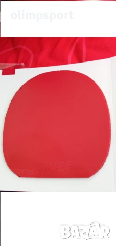 гума за тенис на маса tibhar evolution el s червена мах дебелина размери 148х154мм 2 месеца игра