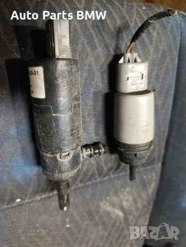 Моторче течност чистачки BMW E60 E61 E63 E65 E39 E46 E53 E83 Пръскалка стъкломиещо БМВ, снимка 5 - Части - 53226535