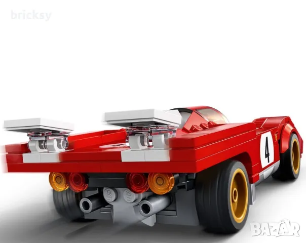 Нов LEGO Speed Champions 76906 - 1970 Ferrari 512 M Ферари 512 М, снимка 6 - Конструктори - 48352467