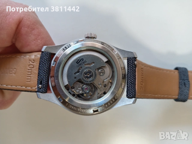 Seiko SRPG39K1 Automatic – пълен комплект + доп. каишки, снимка 2 - Мъжки - 53685497