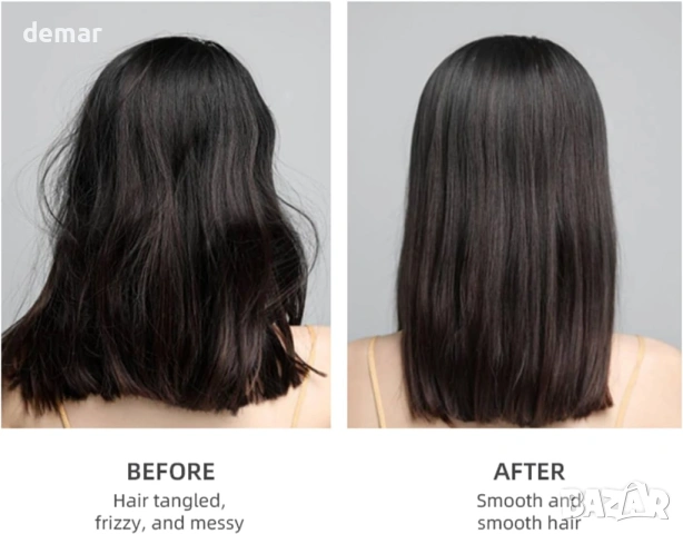 2-в-1 преса за коса и маша с инфрачервена защита, PTC керамични нагревателни плочи, снимка 6 - Преси за коса - 53900783