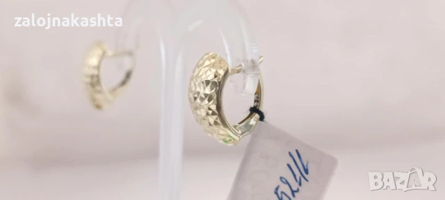 Нови Златни обеци-1,50гр/14кр, снимка 5 - Обеци - 50976624