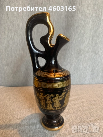 керамична кана Гърция, снимка 2 - Антикварни и старинни предмети - 52975713