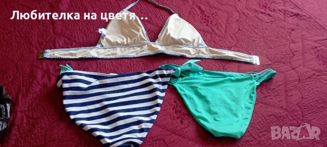 бански половинки и цели и парео два броя С- М - Л , 15 лв за брой, снимка 2 - Бански костюми - 51155174