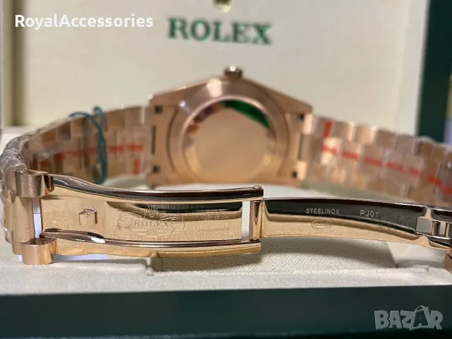 Rolex day-date зелен цифер, снимка 7 - Мъжки - 49994827
