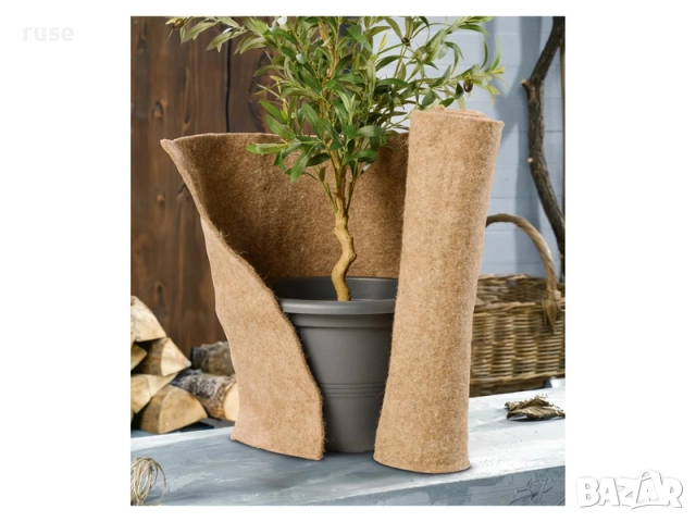 НОВИ! Защитно покривало - мулч за растения от замръзване 100% овча вълна, снимка 2 - Други - 52519030