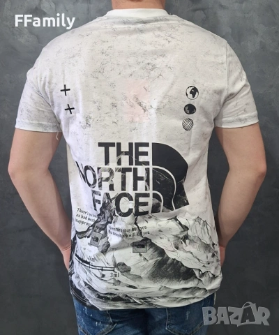 Черна \ Бяла Тениска The North Face [S - XXL], снимка 4 - Тениски - 54149757