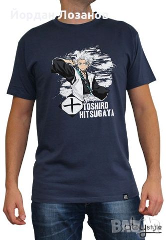 Bleach - Toshiro Hitsugaya - Тениска, снимка 1 - Тениски - 46748476