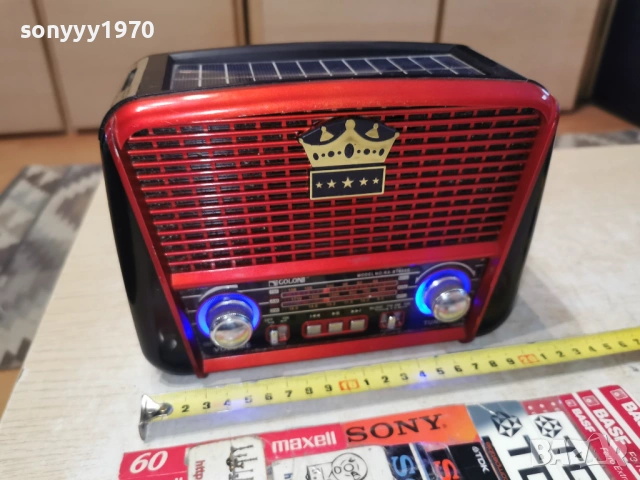 РАДИО С БЛУТУТ И СОЛАР 1204261037LCHERY1, снимка 3 - Радиокасетофони, транзистори - 54171016