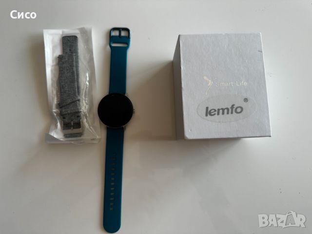 Смарт Часовник Lemfo V11 smart watch - iOS/Android - отлично състояние, снимка 3 - Смарт часовници - 45449907