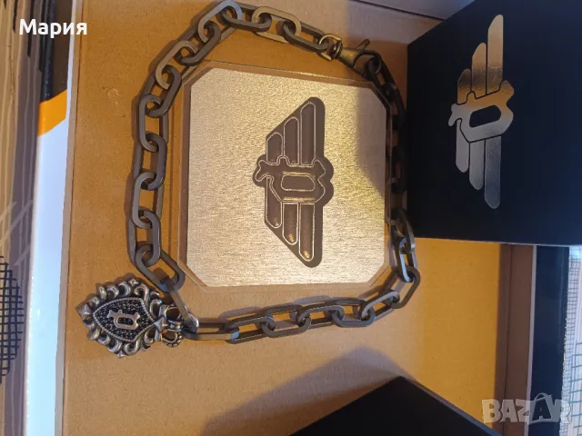 Police - Колие от неръждаема стомана с висулка с лого, снимка 3 - Колиета, медальони, синджири - 50047117