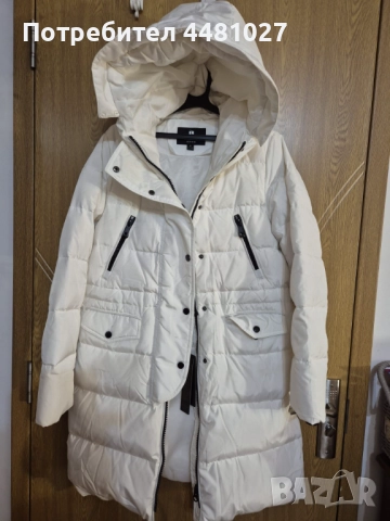 Дамска пухена зимна шуба.