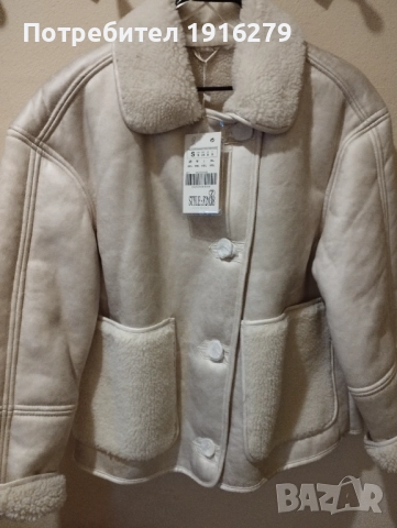 Продавам кожено яке/изкуствена кожа/, снимка 2 - Якета - 52487689