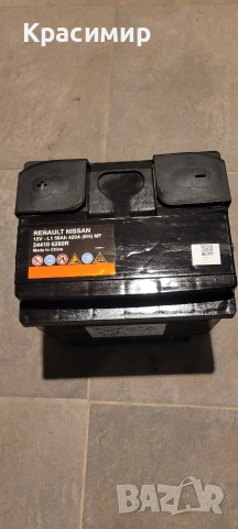 Акумулатор 12V-50Ah Renault Nissan Перфектен , снимка 2 - Аксесоари и консумативи - 52874439