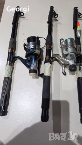 Стари Рибарски Въдици, Спининги, Пръчки  с машинки, макари. , снимка 6 - Въдици - 52788658