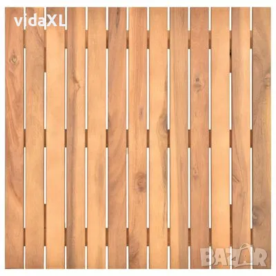 vidaXL Градинска кафе маса, 60x60x36 см, акация масив(SKU:46468), снимка 3 - Градински мебели, декорация  - 49075767