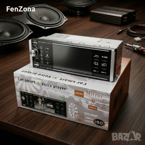 Авторадио Pioneer 4168T 1DIN с 4.1" Сензорен екран, Bluetooth, 3x USB, Mirror Link, Камера за задно , снимка 8 - MP3 и MP4 плеъри - 54194550