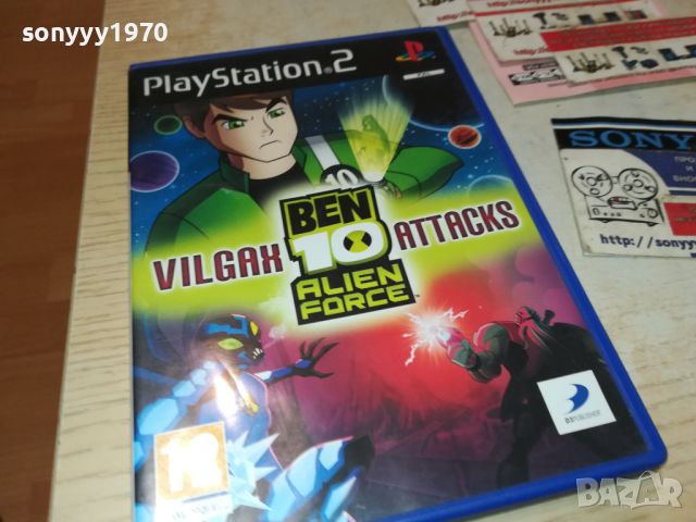 BEN 10 ALIEN FORCE-VILGAX ATTACK-PS2 GAME 1107241720, снимка 1 - Игри за PlayStation - 46550540