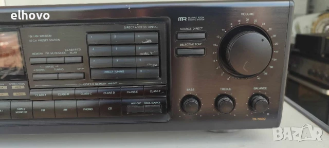 Ресивър Onkyo TX-7830, снимка 3 - Ресийвъри, усилватели, смесителни пултове - 50467052