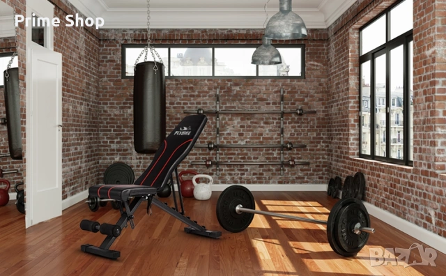 Регулируема сгъваема фитнес лежанка FLYBIRD, снимка 10 - Фитнес уреди - 53754614