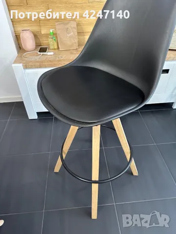 Бар столове, комплект от два броя, снимка 4 - Столове - 50432375