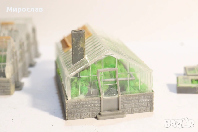 FALLER? KIBRI?VOLLMER H0 1/87 ОРАНЖЕРИЯ СГРАДА КЪЩА ВАГОН ВЛАК ЖП, снимка 6 - Колекции - 53418020
